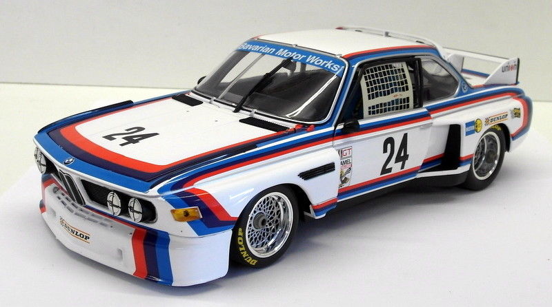 Minichamps 1/18 Scale 180 752924 - BMW 3.5 CSI 6H Riverside '75 Posey