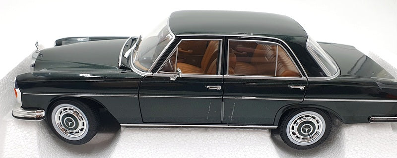 Norev 1/18 Scale Diecast 183935 - Mercedes-Benz 280 SE 1968 - Green Metallic