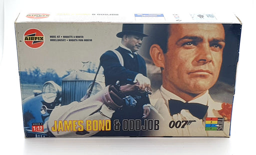 Airfix 1/12 Scale Unbuilt Kit 04402 - James Bond And Oddjob Figures 007