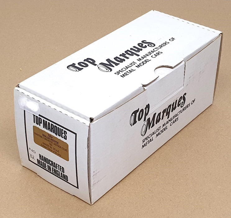 Top Marques 1/43 Scale GS4 - 1932 Rolls Royce Phantom II - Black