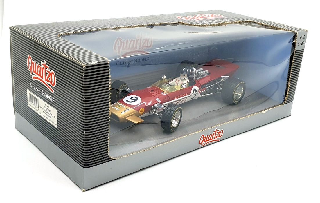 Quartzo 1/18 Scale Q9003 Lotus 98B Winner Monaco GP 68 Graham Hill