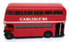 Solido 1/50 Scale Diecast 449 - Routemaster Double Decker RT Bus - Carlisle '85