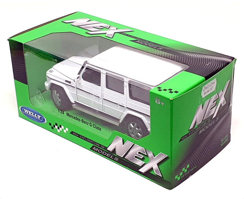 Welly NEX 1/24 Scale Diecast 24012W - Mercedes Benz G-Class - White
