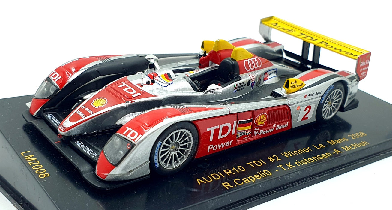 Ixo 1/43 Scale Diecast LM2008 - Audi R10 TDI - #2 Winner Le Mans 2008