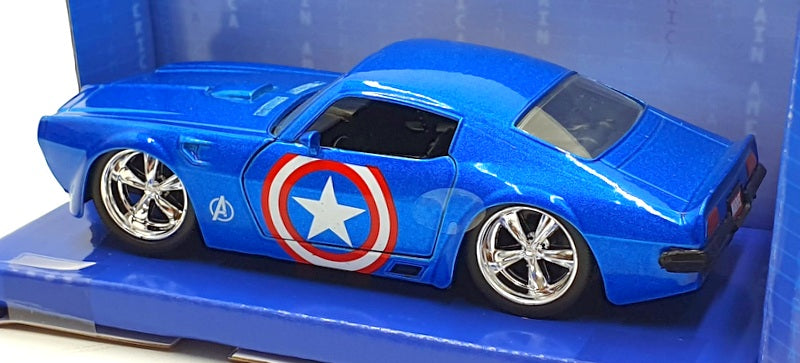 Jada 1/32 Scale 24078 - 1972 Pontiac Firebird Marvel Avengers - Captain America