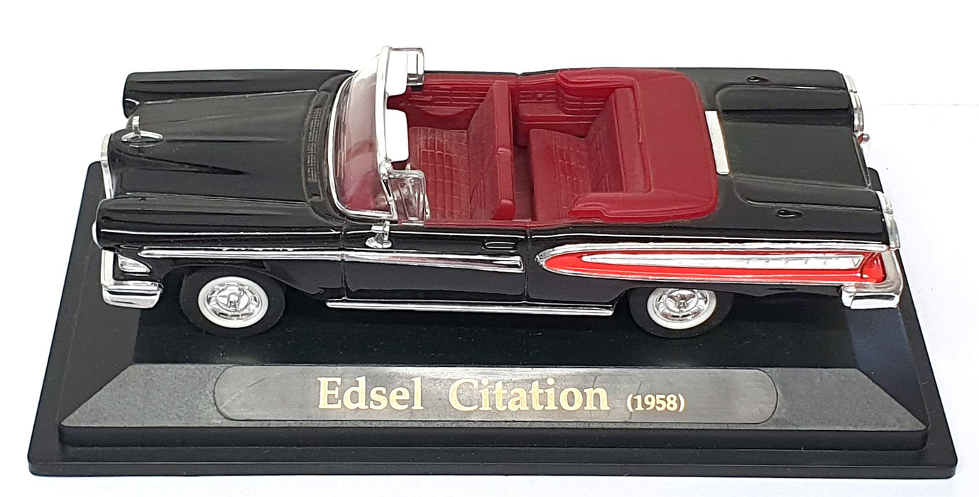 Road Signature 1/43 Scale 94243-A - 1958 Edsel Citation - Black/Red