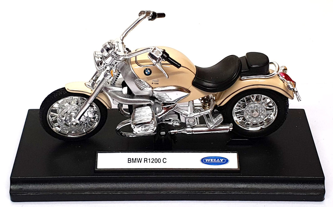 Welly 1/18 Scale 90872 - BMW R1200 C Motorbike - Beige