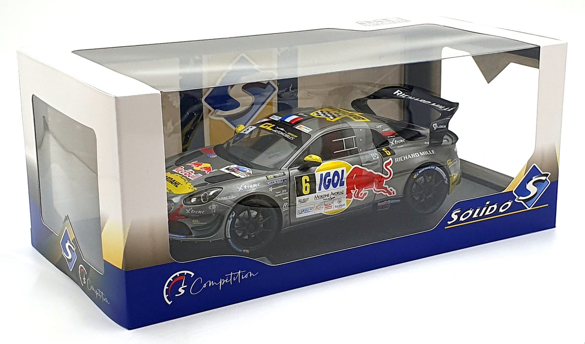 Solido 1/18 Scale S1801630 Diecast - 2024 Alpine A110 GT+ Rally Du Mont Blanc #6