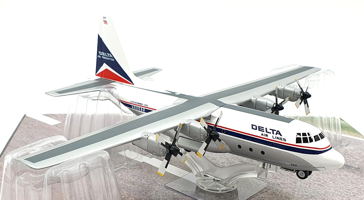 Corgi 1/144 Scale AA31310 - Lockheed L-100 Hercules Delta Airlines USA 1966