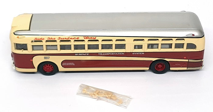 Corgi 1/50 Scale 54001 - GM 4506 Coach Surface Transportation - Cream/Dk. Red