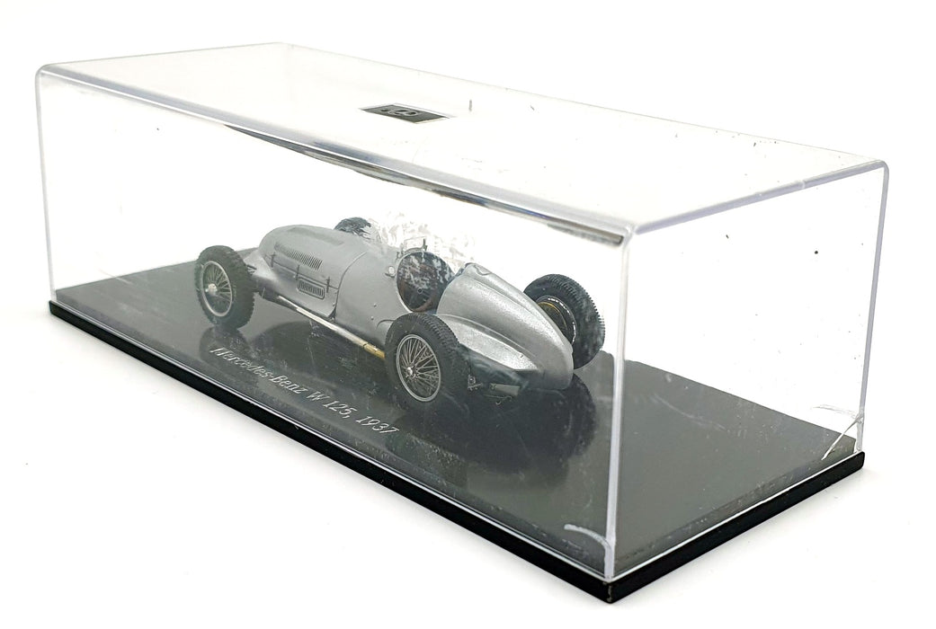 Spark 1/43 Scale Resin B660400437 - 1937 Mercedes-Benz W 125 - Silver