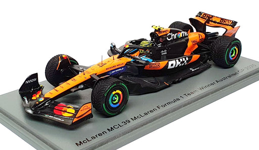 Spark 1/43 Scale S9581 - F1 McLaren MCL39 #4 Winner Australian GP 2025 Norris