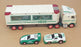 Hess Appx 37cm Long HES25 - Toy Truck And Racers - White/Green