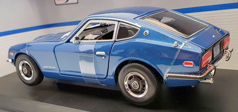 Maisto 1/18 Scale Diecast 31170 - 1971 Datsun 240Z - Met Blue