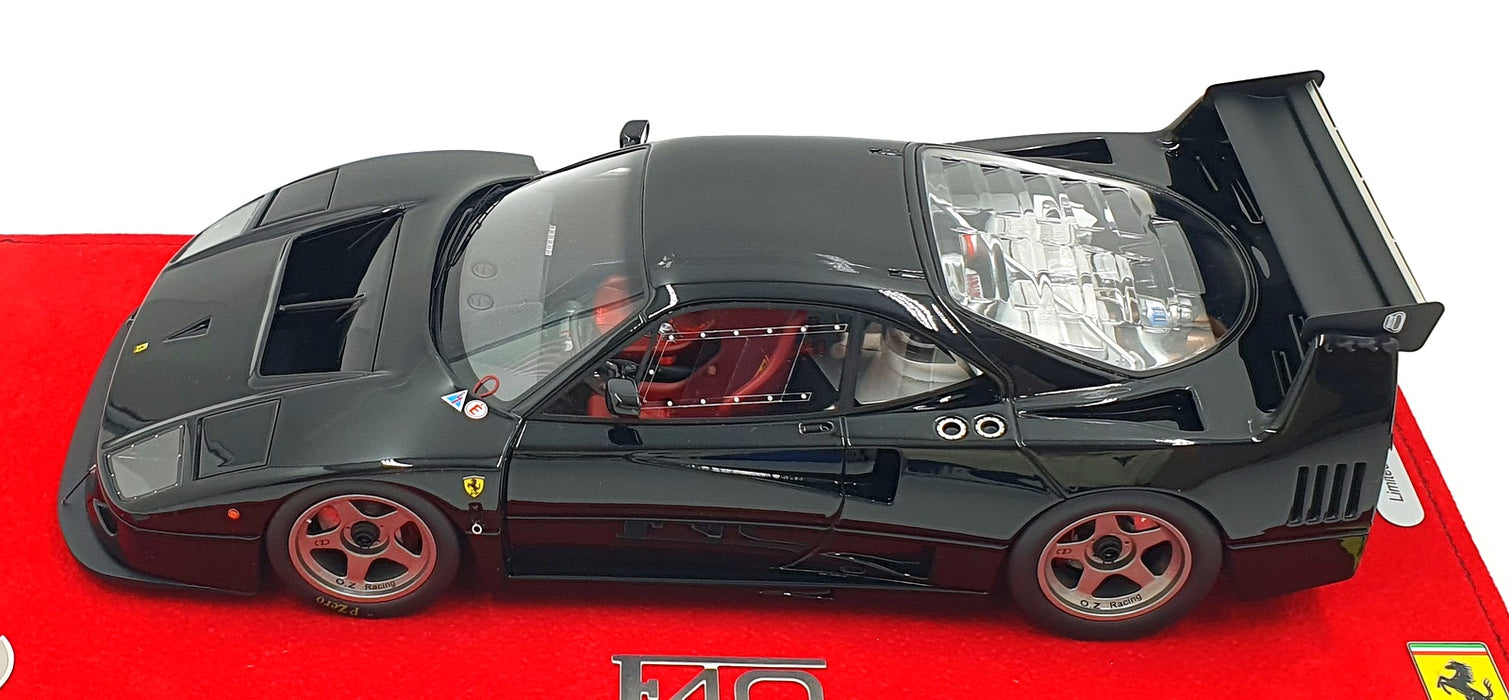 BBR 1/18 Scale Resin P18131B - Ferrari F40 LM 1989 - Gloss Black