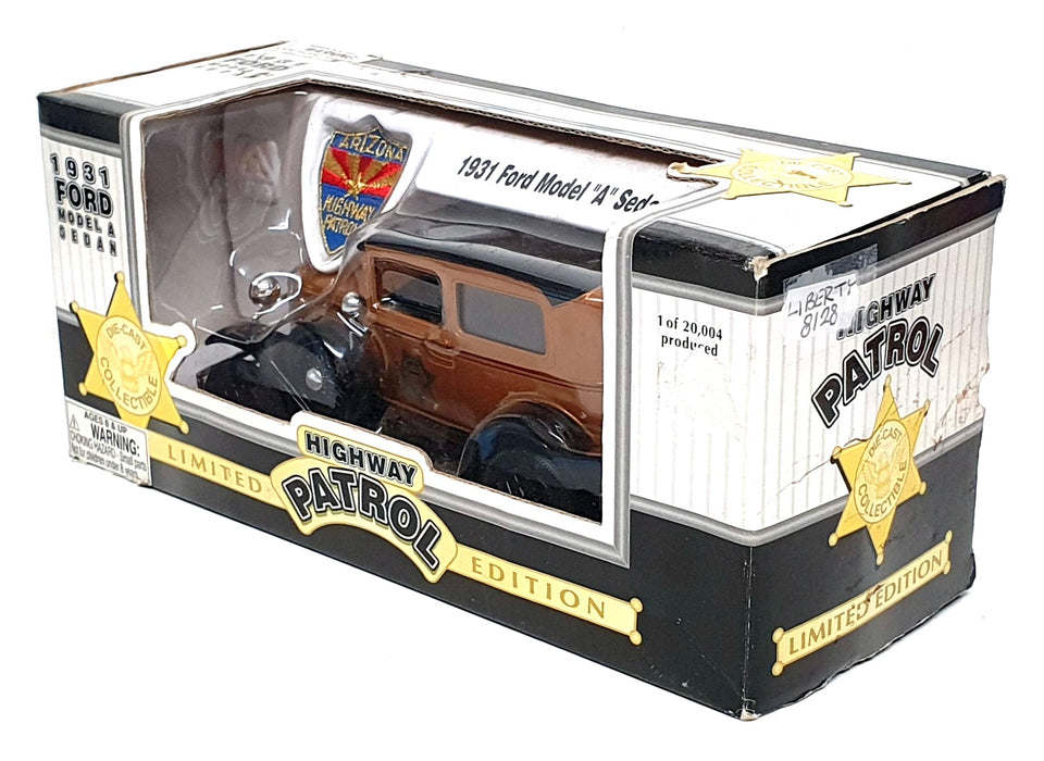 Liberty Classics 1/25 Scale 8128 - 1931 Ford Model A Arizona Highway Patrol