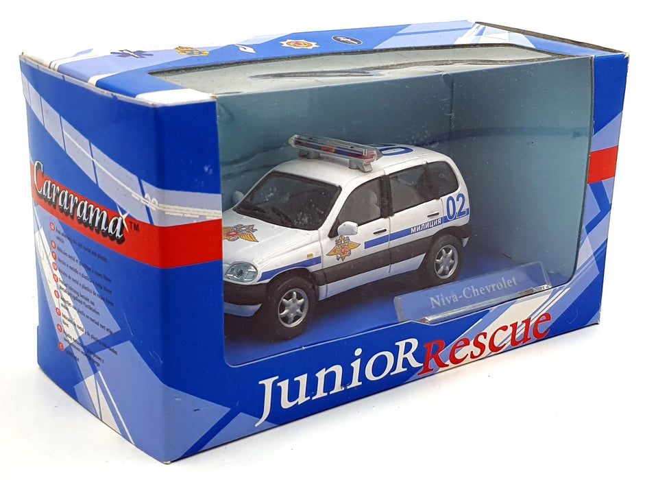 Cararama 1/43 Scale 210226M - Chevrolet Niva 02 Police Car - White