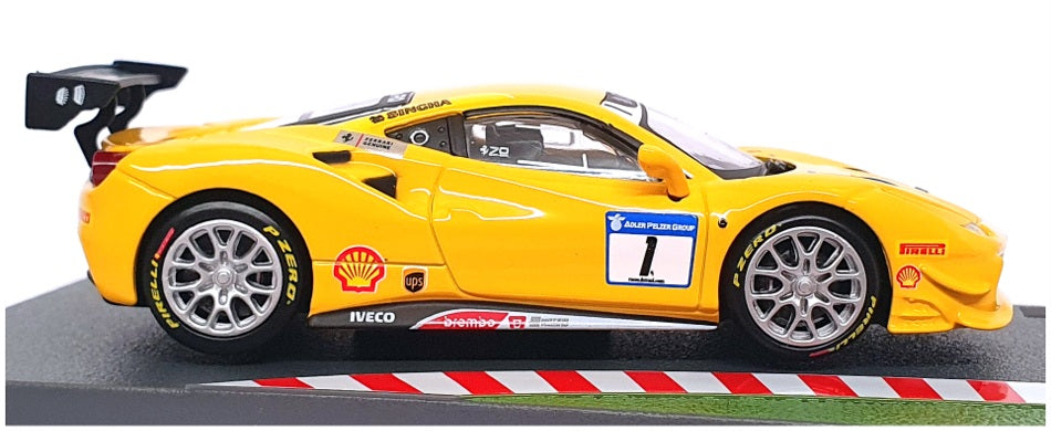 Altaya 1/43 Scale Diecast 61023H - Ferrari 488 Challenge #1 - Yellow
