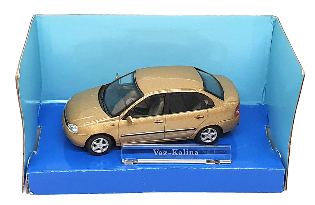 Cararama 1/43 Scale Diecast CARA98 - Lada Vaz Kalina - Gold
