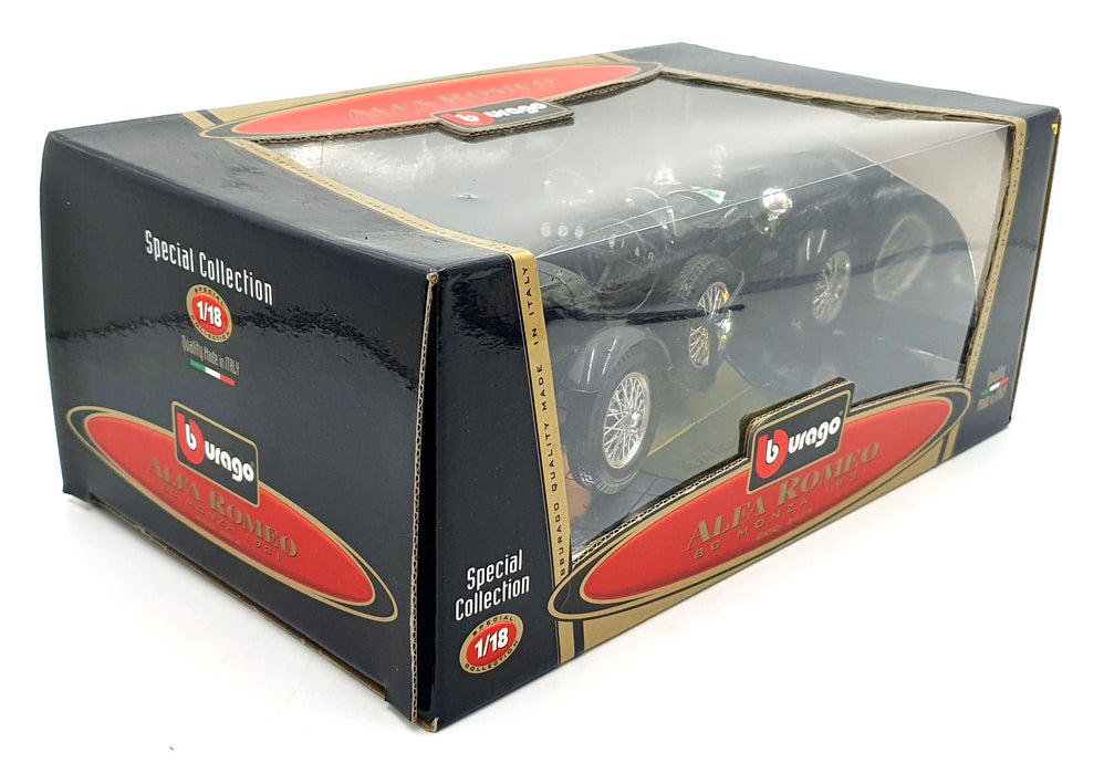 Burago 1/18 Scale Diecast 3014 - Alfa Romeo 8C 2300 Monza 1931 - Black