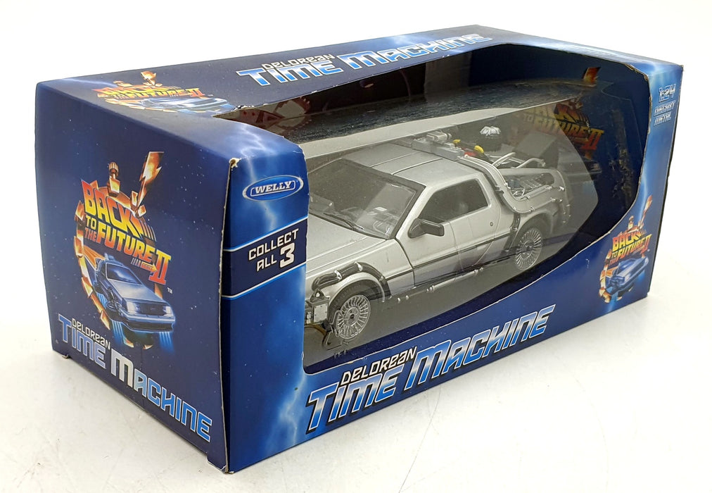 Welly 1/24 Scale 22441W - Delorean Time Machine - Back To The Future II