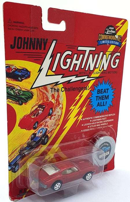 Johnny Lightning 1/64 Scale 100-152 - The Challengers Custom Mustang - Met. Red