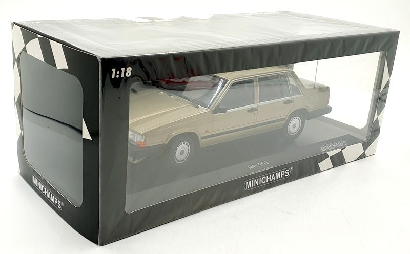 Minichamps 1/18 Scale Diecast 155 171700 - Volvo 740 GL 1986 - Gold