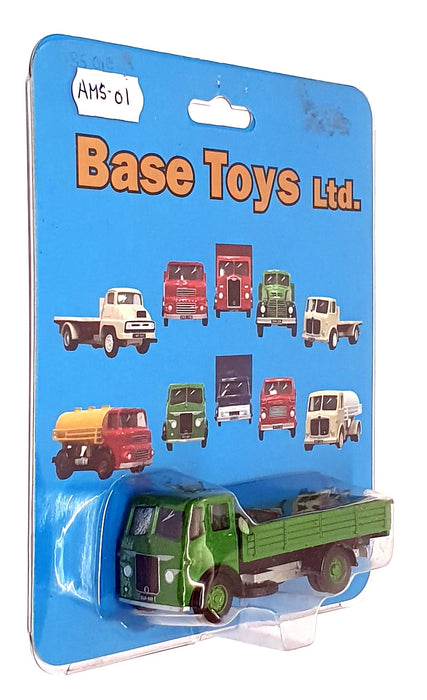 Base Toys 1/76 Scale D-13 - Leyland Box Van West Riding Parcels - Green