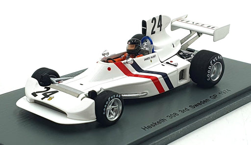 Spark 1/43 Scale S2241 - Hesketh 308 #24 3rd Sweden GP 1974