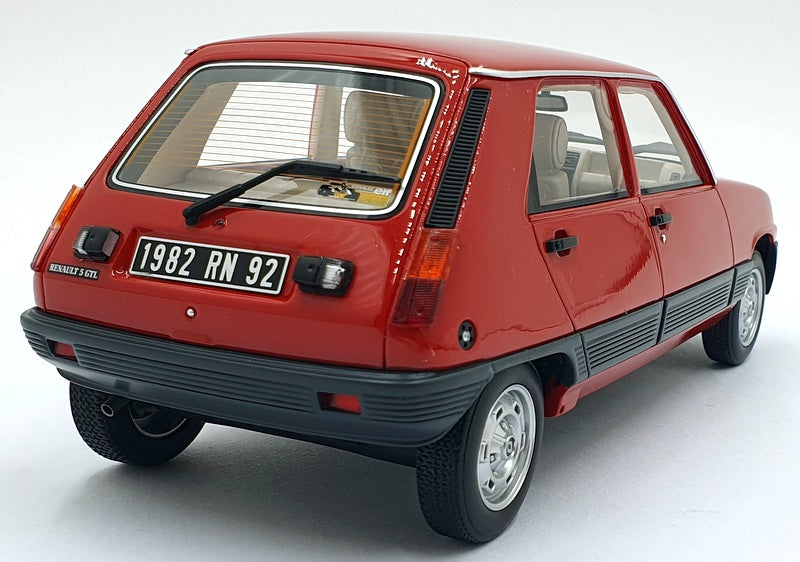 Otto Mobile 1/18 Scale Resin OT1147 - Renault 5 GTL - Red