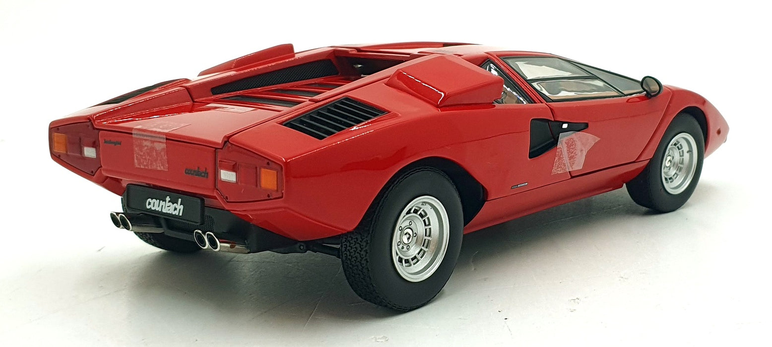 Kyosho 1/18 Scale Diecast KS08321RT - Lamborghini Countach LP 400 - Red