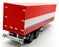 KK Scale Road Kings 1/18 Scale RK180160 Semi Automatic Truck Trailer Red/White