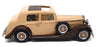 Western 1/43 Scale WMS34B - 1936 Bentley Mulliner Pillarless Saloon Beige/Brown