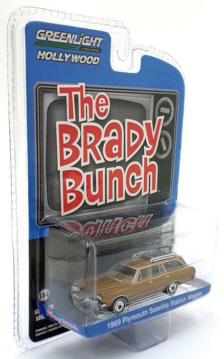Greenlight 1/64 Scale 44890-B - 1969 Plymouth Satellite Station Wagon - Bronze