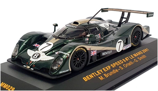 Ixo 1/43 Scale LMM029 - Bentley EXP Speed 8 #7 Le Mans 2001 - Green