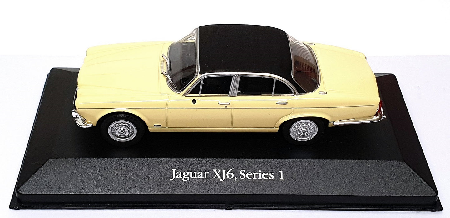Atlas Editions 1/43 Scale Diecast 4 641 127 - Jaguar XJ6 Series 1 - Yellow