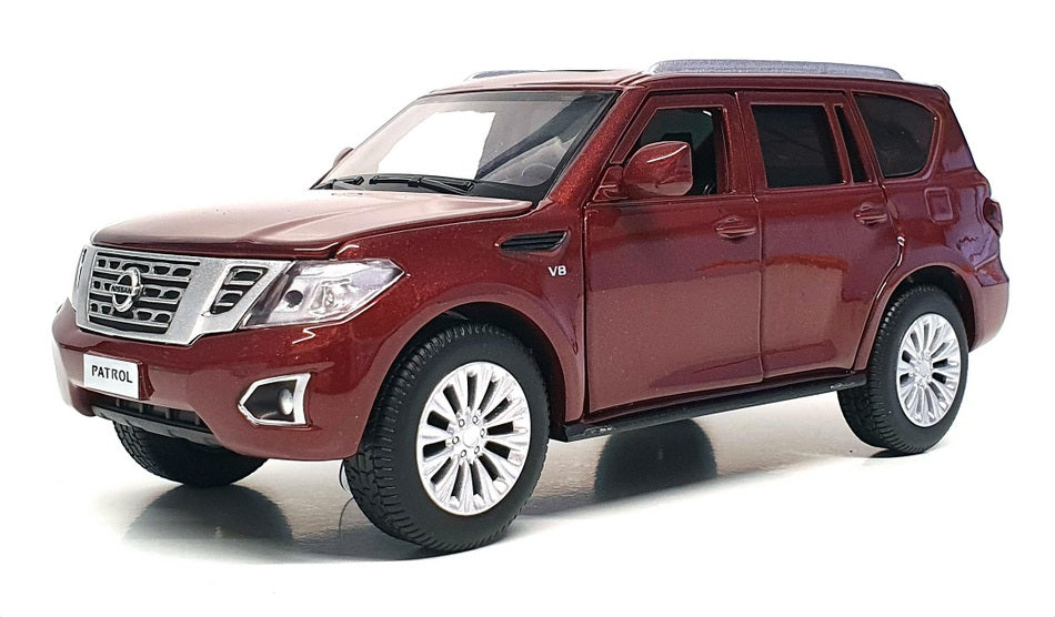 Tayumo 1/32 Scale Diecast 32115016 - Nissan Patrol Y62 - Brown