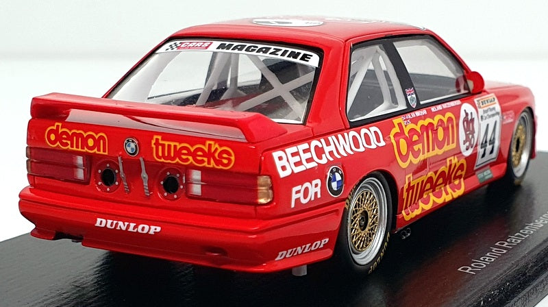 Spark Model 1/43 Scale UK016 - BMW E30 M3 Thruxton BTCC 1988 Ronald Ratzenberger