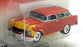Johnny Lightning 1/64 Scale 457-02 Thunder Wagon Custom '56 Nomad - Red