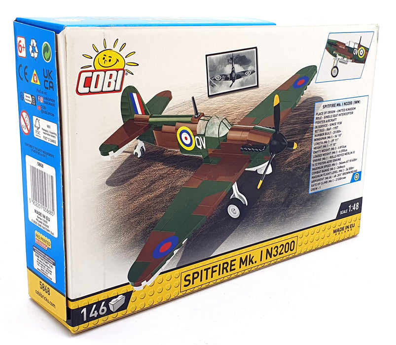 Cobi Bricks 1/48 Scale 5868 - Spitfire Mk. I N3200