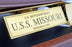 Franklin Mint 1/550 Scale B11XL06 - USS Missouri Battleship BB-63 1945 With Case