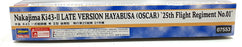Hasegawa Kits 1/48 Scale 07553 - Nakajima Ki43-II (Oscar) 25th Flight Reg. #1