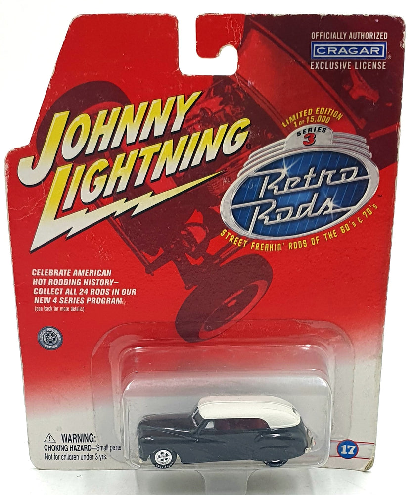 Johnny Lightning 1/64 Scale 206-03 - 1941 Chrysler Phaeton - Black/White