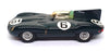 Western Models 1/43 Scale WRK28 - 1953 Jaguar D-Type Race Car #6 - Green
