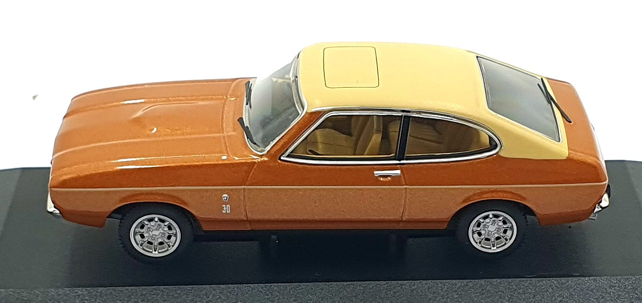 Corgi 1/43 Scale Diecast VA15406 - Ford Capri  Mk2 3.0 Ghia - Saturn Gold