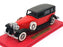 Solido 1/43 Scale Diecast 156 - 1931 Duesenberg Type J - Red/Black