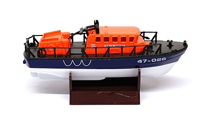 Lledo Appx 10cm Long LLB01 - RNLI Lifeboat 47-026 (Kleenex) Dk Blue/White/Orange