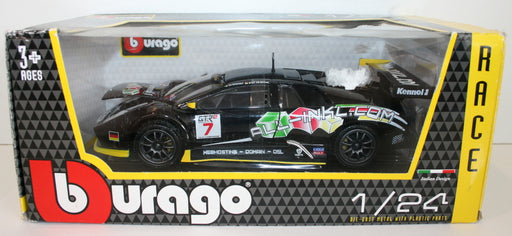 Burago 1/24 Scale 18-28001 - Lamborghini Murcielago GT - Black Racing