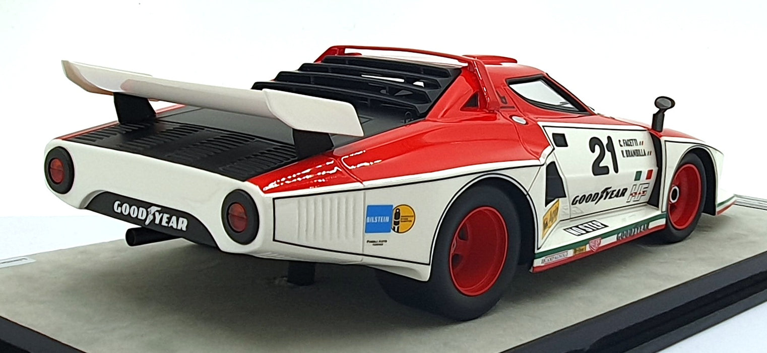 Tecnomodel 1/18 Scale TM18-258A Lancia Stratos Turbo Gr.5 #21 6h Vallelunga 1976