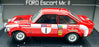 Sun Star 1/18 Scale Diecast 4446 Ford Escort MK2 RS 1800 Winner Welsh Rally 1975